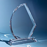 trophée en verre 3D